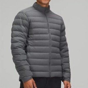 Lululemon Navigation Stretch Down Filled Puffer Men's Jacket, Gray - Size XL